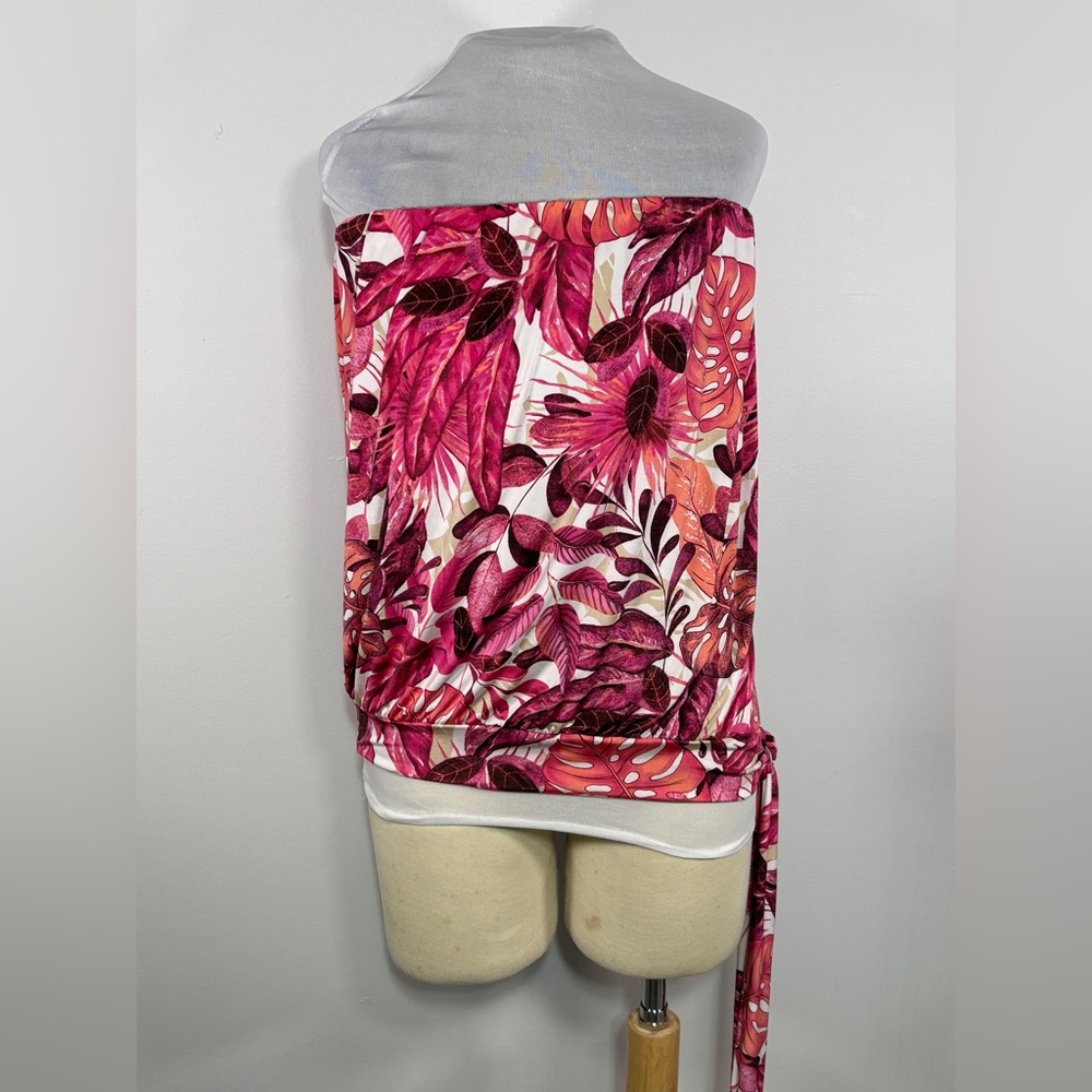 Ariella Swimsuit Floral Color Pink Size L/G